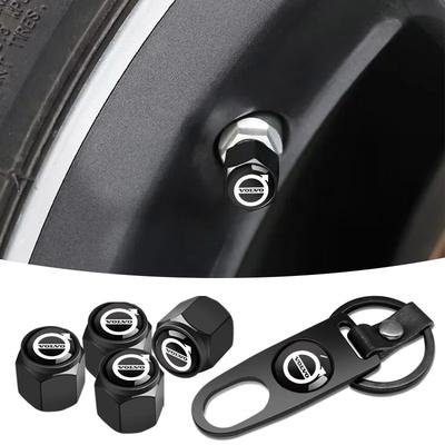 Car Keychain Tire Valve Caps Auto Accessories For AWD V60 V40 XC90 S60 XC60 S90 V90 CX70 XC40 C40 C70 EX90 Rdesign