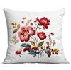 Spring and Summer Imitation Embroidered Flower Pillowcase Home Sofa Living Room Pillowcase New Style Pillowcase