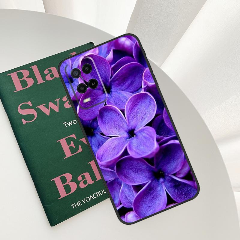 Infinity On Purple Case For Oppo A96 A76 A16 A15 A17 A52 A72 A54S A57S A58 A78 A98 A57 A77 A54 A74 A94 Cover
