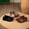 Retro Mocasines Women Flat Shoes Woman Soft Casual Shoes Genuine Leather Flats Mother Shoes Femme Slip on Loafers WSH5246