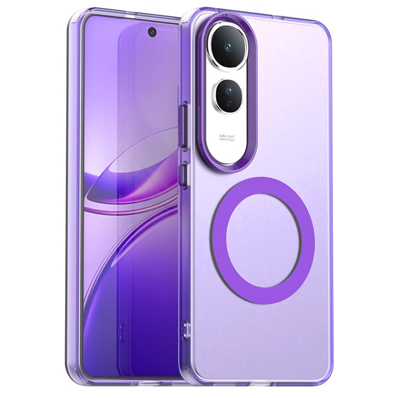 Transparent Phone Case For Vivo V50 Lite Case For Vivo V50 Lite Magnetic Adsorption Wireless Charge Cover For Vivo V50 Lite Case