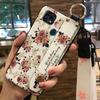 Anti-knock Kickstand Phone Case For ZTE Blade V2020 Vita/Blade20 Smart/10 Smart Protective Flower Ring Back Cover
