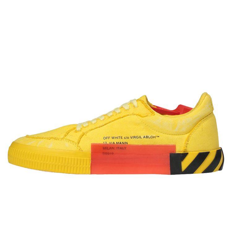 Off-White Vulc Sneaker Yellow Red Men Sneakers OMIA085R20D33050-6020