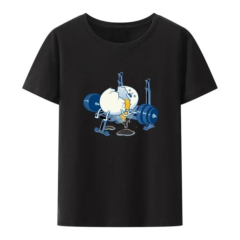 Interesting Cotton T-shirt De Mujer Hip-hop Blusa Loose Cool Short-sleev Vintage Trending Comics Unique Clothing Balloon Puppy