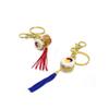 Korean Traditional Wooden Janggu Drum Keychain Set 10 Pieces