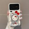 Xiaomi 17 Pro High-End Anti-Fall Phone Case with Red Bow KT Cat Design