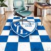 1pc Football Team Design Area Rug - Non-Slip, Soft & Cozy Floor Mat for Living Room, Bedroom, Office - Indoor/Outdoor Decorative Carpet
