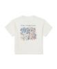 SNOWPEAK APPAREL Sorona Women'S Tropical Short Sleeve T-Shirt (S25Mwfts71) Off White