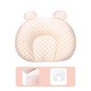 Colored Cotton U-Shaped Little Bear Baby Pillow - Breathable Latex for Newborns, Suitable for All Seasons.
