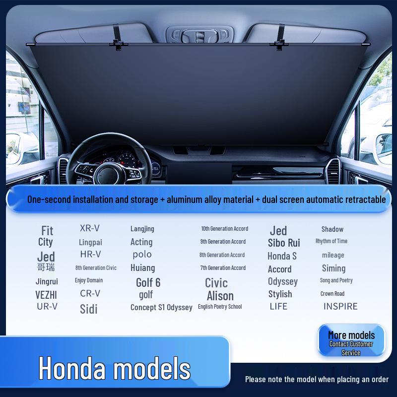 Car Windshield Sunshade - Heat Insulation & Light Blocking for Summer