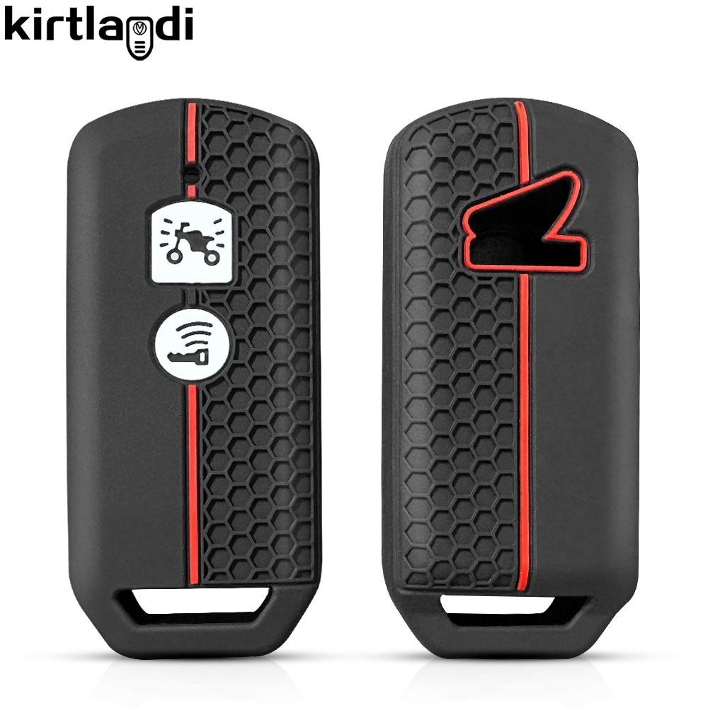 Silikonový obal na klíčenku s kroužkem na klíče pro Honda Forza 125 300 350 750 ADV Pcx 125 Xadv Super Cup SH150i SH300 Sh125 XAV Xlov SH