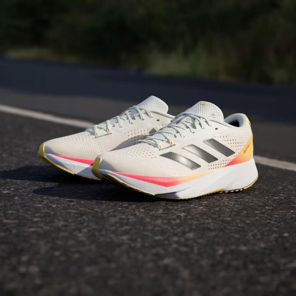 Adidas Adizero SL LIZ85 Running Size Cm Shoes, Ivory/Core Black/Spark (IG3336), 26.5
