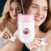 Épilateur Électrique pour Femmes Épilation Visage Corps Dame Bikini Jambes Bras Aisselles Épilateur Aisselles Rechargeable