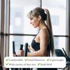 20 Stück Dicke Dehnbare Langlebige Haargummis, Kein Ziepen Nylon-Zopfgummis für Damen & Mädchen, Ideal für Dünnes Langes Lockiges Haar