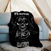 Personalized Custom Name Blanket - Slayer band Print Design,Blanket for Sofa,Bed,Travel,Camping - Soft and Warm, Great Gift