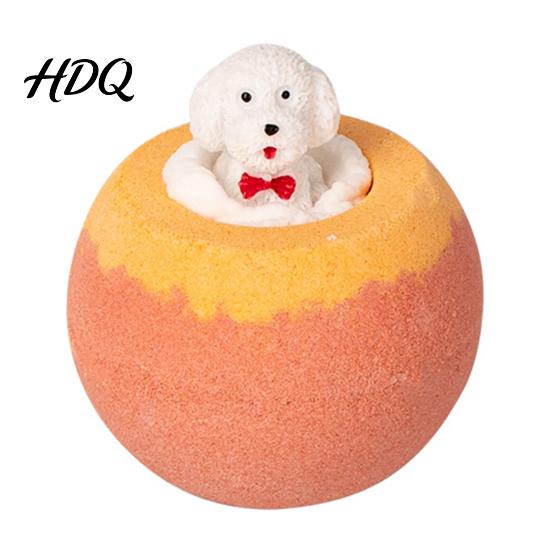 Essential Oils Fizzies Balls 1/7Pcs 100G Kids Bath Bombs with Toy Inside Plants Extract Relaxing Balls Dry Skin Moisturizing Shower Salt Ball