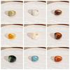 Melard Color Transparent Resin Ring Charm Irregular Ring Temperament Acrylic Geometric Ring  Gift