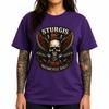 Unisex-Hemd Baumwolle Oversize Große Größe Sturgis 2026 86 SD T -