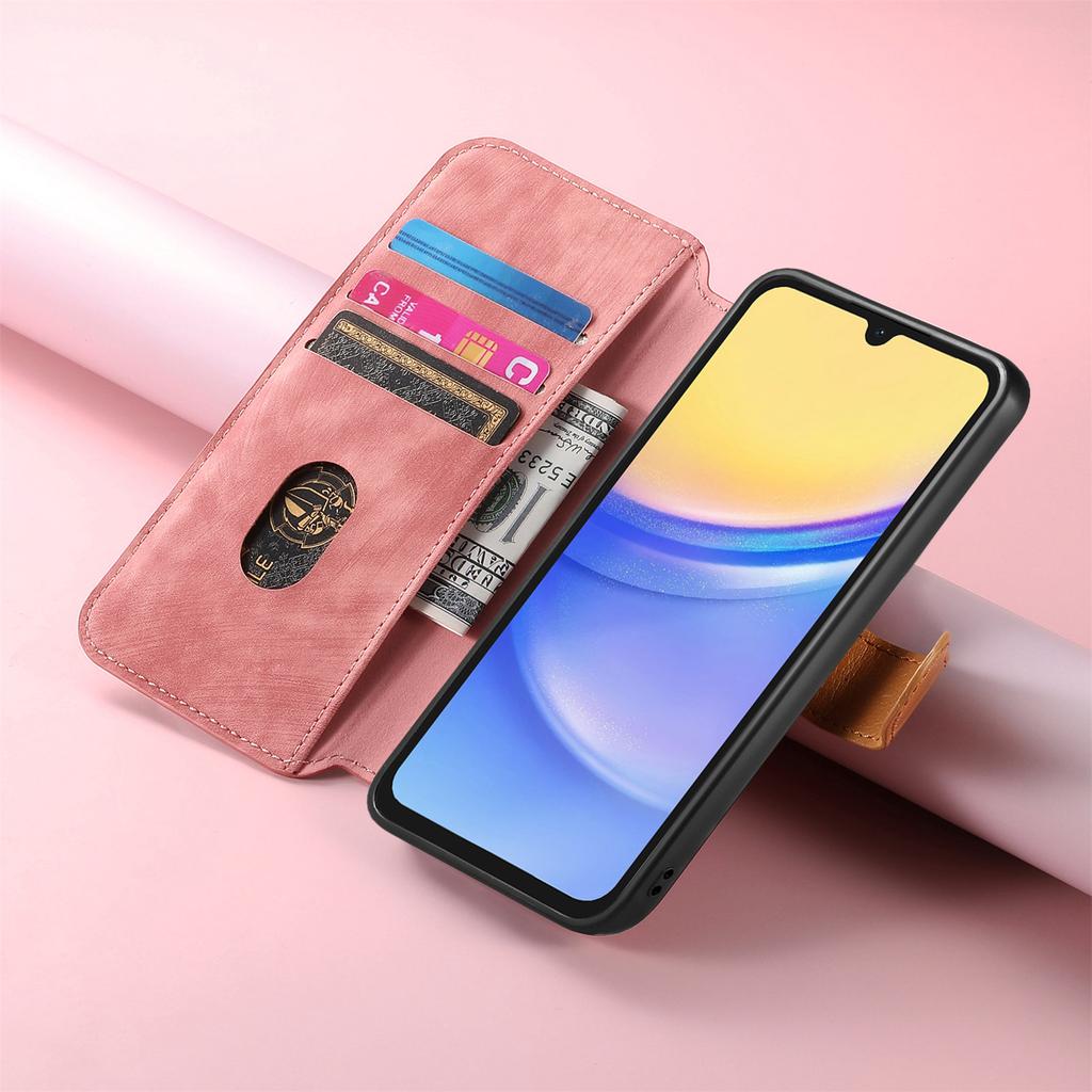 Ultimate Shockproof Wallet Case for Vivo series.Y02/Y02s/Y11/Y17/Y15/Y12/Y3/Y15S/Y10/Y16/Y20/Y21/Y35...| Card Holder + Stand + RFID Protection