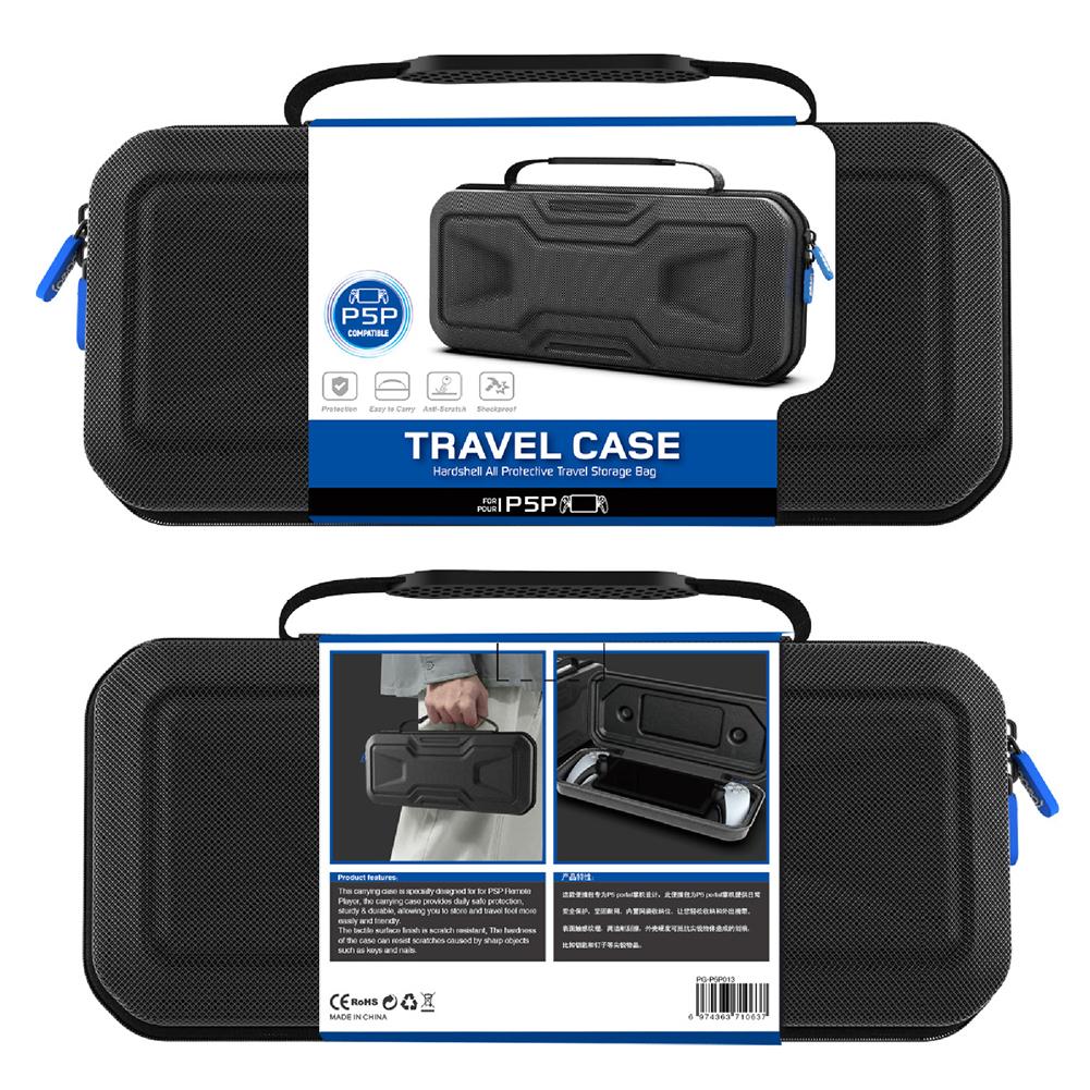 Portable Carrying Storage Case EVA Hard Shell Shock-Proof Protective With Handle Travel For PS5 Portal Game Console Accessories