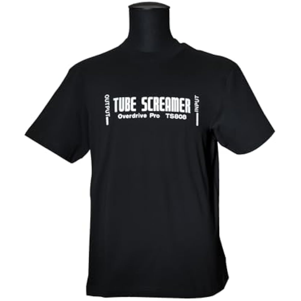 Ibanez (Ibanez) TUBE SCREAMER TS808 Design T Shirt Black Medium Size IBAT013M