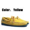 Herren Chaussure Nautique Homme Femme Docksides De Nubukleder Casual Bootsschuhe Müßiggänger Wohnungen für Männer Frauen X102