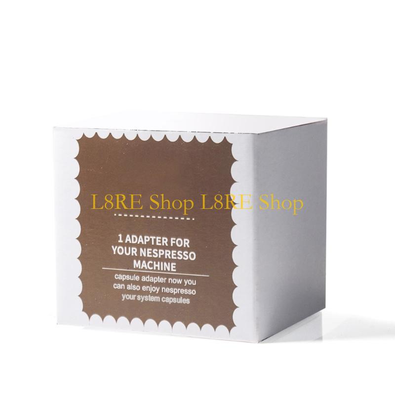 L8RE Stainless Steel Transform Espresso Coffee Tool Capsules Adapter Holder Filter for Espresso Vertuoline GCA1 Machine