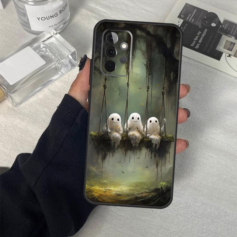 

Чехол на Хэллоуин с призраком для Samsung Galaxy A06 A16 A26 A36 A56 A53 A32 A52 A33 A13 A55 A35 A15 A14 A34 A54 A17 Samsung A17