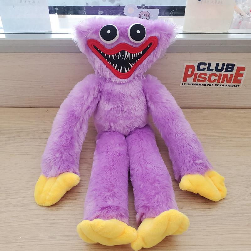 40CM Colorful Cartoon Games Poppy Huggy Wuggy Plush Toys Sequins Stuffed Toys Children's Gifts