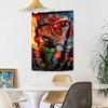Plants Vs Zombies Aesthetic Tapestry Rustic Farmhouse Great For Reading Corner Dorm Wall Bedroom Four Seasons Vintage Wall Art