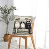Christmas Kittens (1) Pillow Case  Design Pillow Cover Fashion Pillowcases For Living Room Bed Chair
