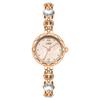 Women'S Retro Light Luxury Bracelet Watch Niche High-End Heart-Shaped Rhinestone Light Luxury Quartz Women'S Watch