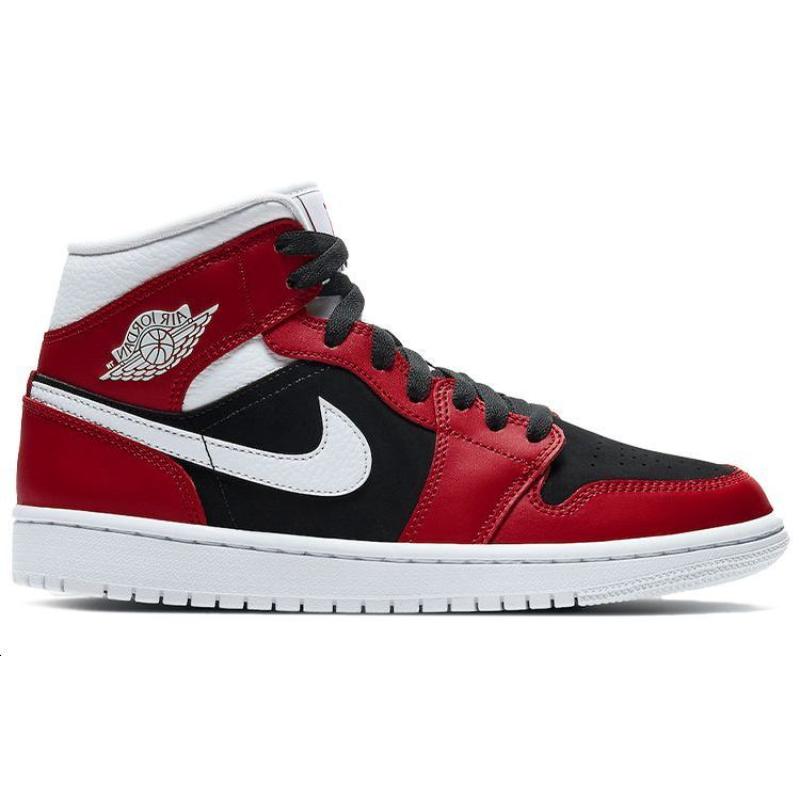 Jordan 1 Mid Gym Red Black Women's Jordan BQ6472-601