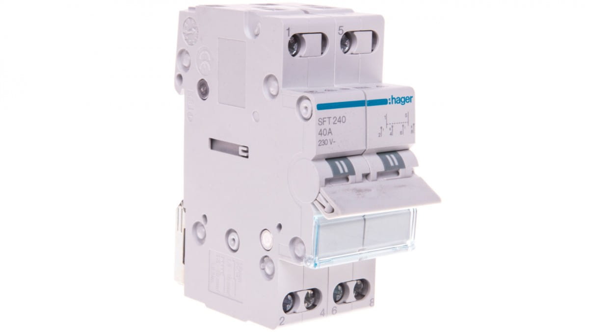 Modular switch I-0-II 40A 2P SFT240
