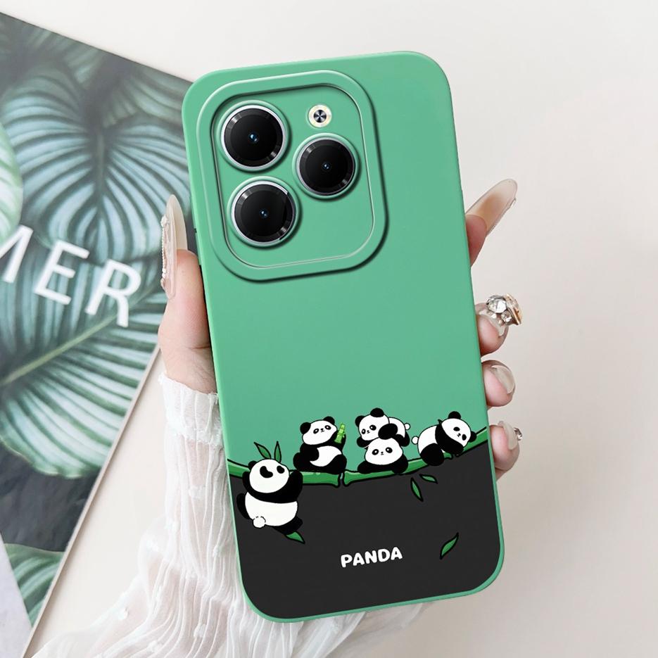 For Tecno Spark 20 Pro Case KJ6 Cute Animals Cartoon Cover Soft TPU Phone Case For Tecno Spark 20C Spark20 Pro Plus Fundas Coque