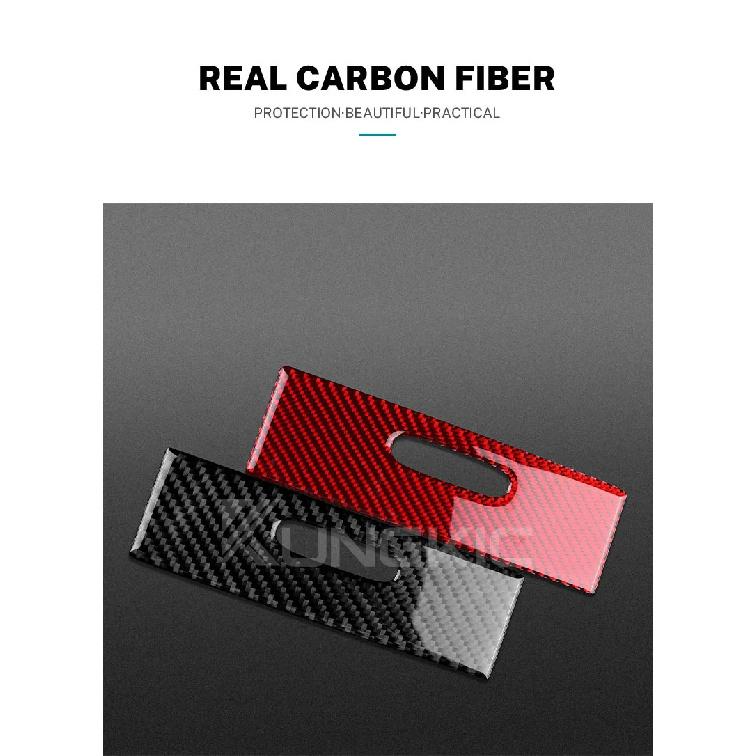 Real Soft Carbon Fiber Sticker For Porsche Cayenne 2003 2004 2005 2006 2007 2008 2009 2010 Ashtray Panel Interior Accessories