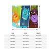 Bumble Nums Cartoon Deckenbezug Fleece Ultra-Weiche Überwurfdecken für Auto Sofa Couch Tagesdecke