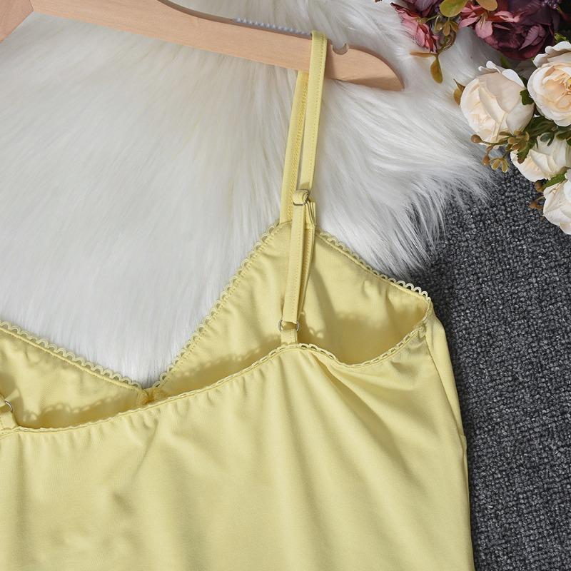 Damenkleid Sommer Sexy Enganliegend Rückenfrei V-Ausschnitt Abendpartykleid für Damen Mode Elegant Lässig Ärmellos Einfarbig Damenkleider