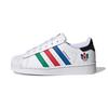 SUPERSTAR Abrasion Resistant Low Top Kids' Skateboarding Shoes White Children Aged 3 7 Years Old (Unisex)