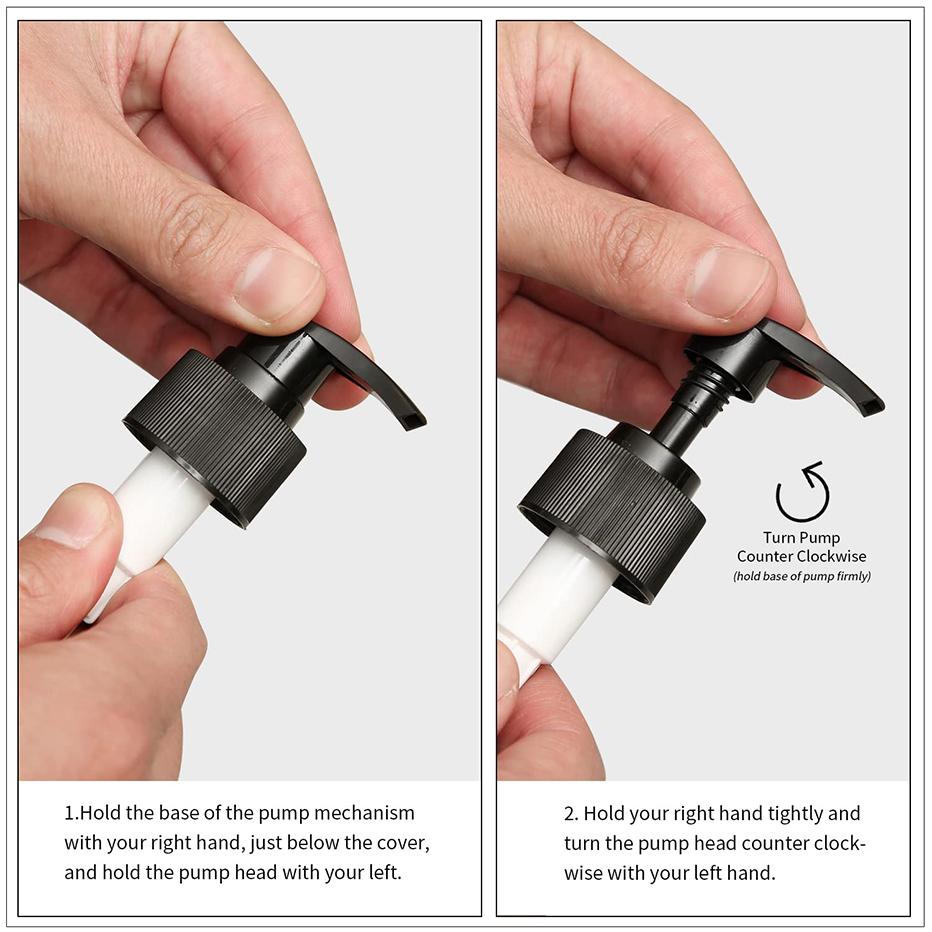 Dish Soap Bottle with Wood Pump Liquid Soap Dispenser Hand Soap Lotion Container Refillable Jars for Kitchen Bathroom 500/300ML