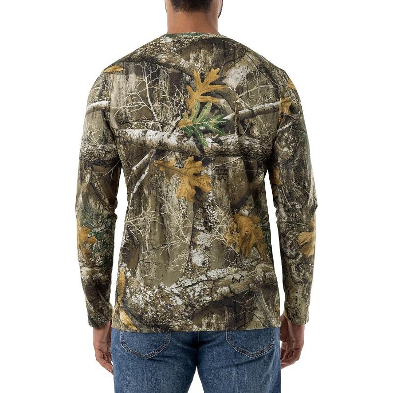 Realtree Men's 2 Pack Long Sleeve Performance Tees