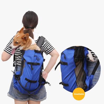 Breathable Dog Carrier Bag Outdoor Travel Puppy Medium Dog Backpack Portable Reflective Pet Carrier Bags Pet Carrying