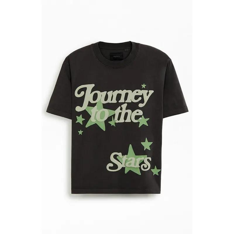 Pacsun Men s Journey To The Stars Washed Oversized T-Shirt L