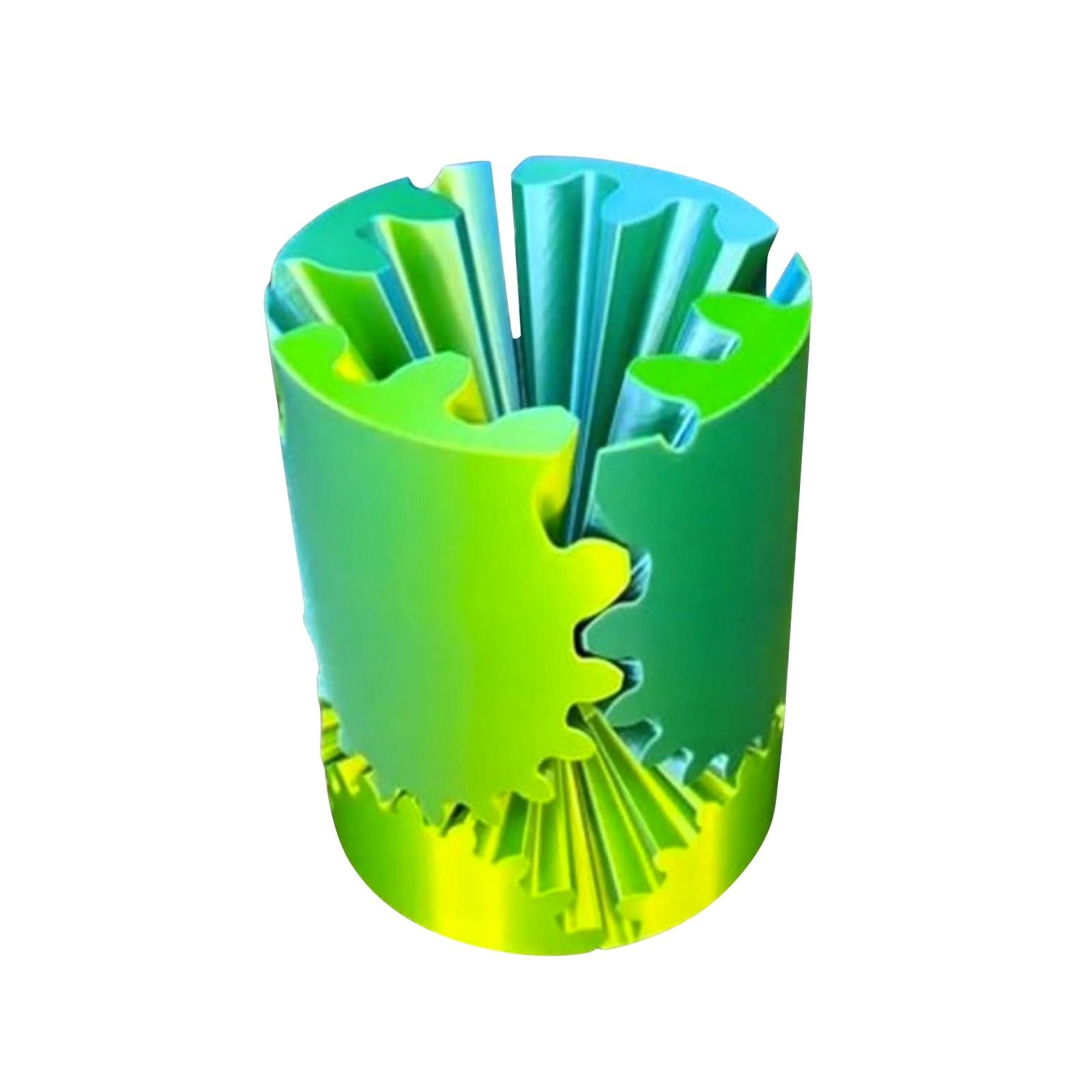 

3D-печатная игрушка-декомпрессионный цилиндр, креативная игрушка для офисов по декомпрессии One Size