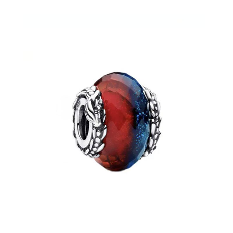 Copper Charms Egg Beads Fit Original Bracelet For Women Diy Fashion Jewelry Making