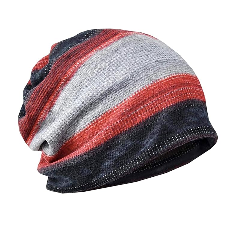 

[one [Limitation] cap hat knit hat knit border 2way men s ladies CP646 (gray (fleece lining))