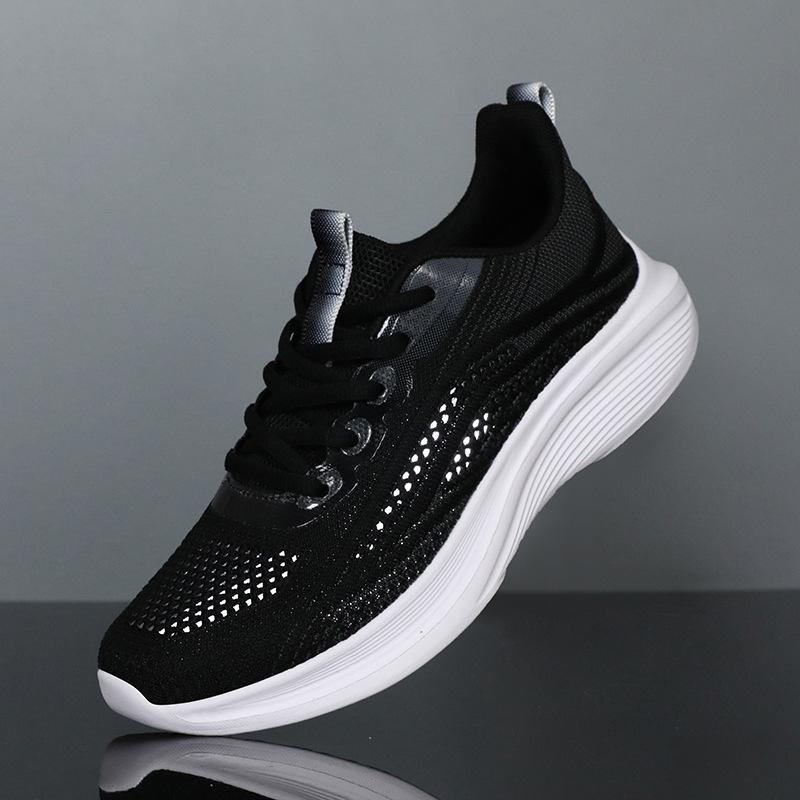 Brand women's shoes, sports shoes, women's new running shoes, shock-absorbing shoes, soft-soled mesh casual shoes, breathable running shoes 8838