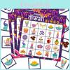 Diwali W Indiach Zestaw Kart Bingo Festiwalowego Ze Naklejkami Karty Do Wywoływania