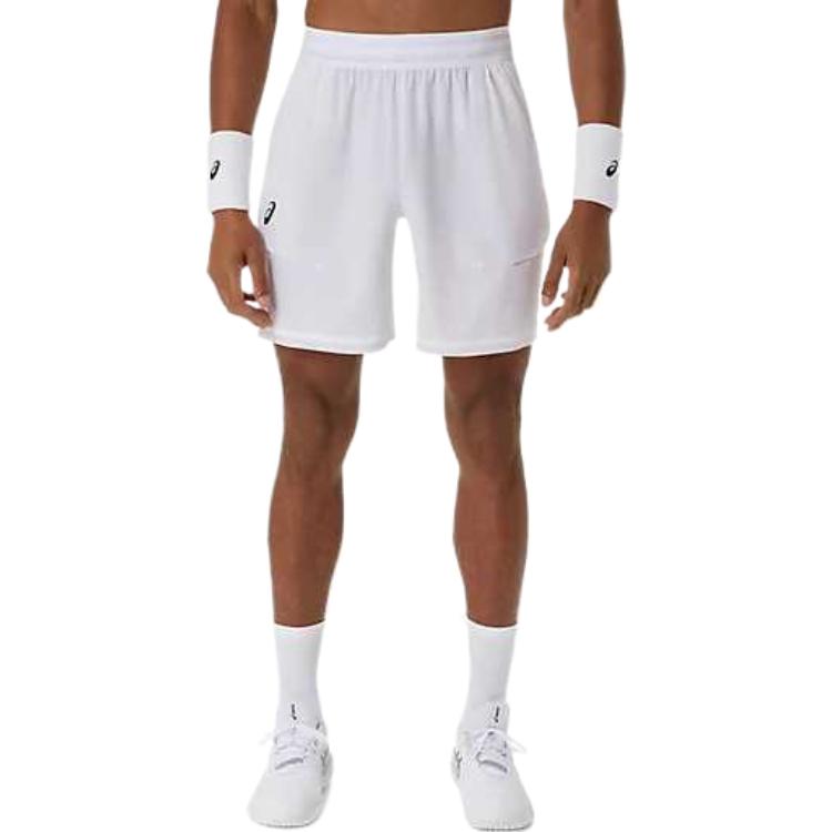 ASICS Tennis Bottoms Men s Bright White Moderate 2041A388-100 2XL
