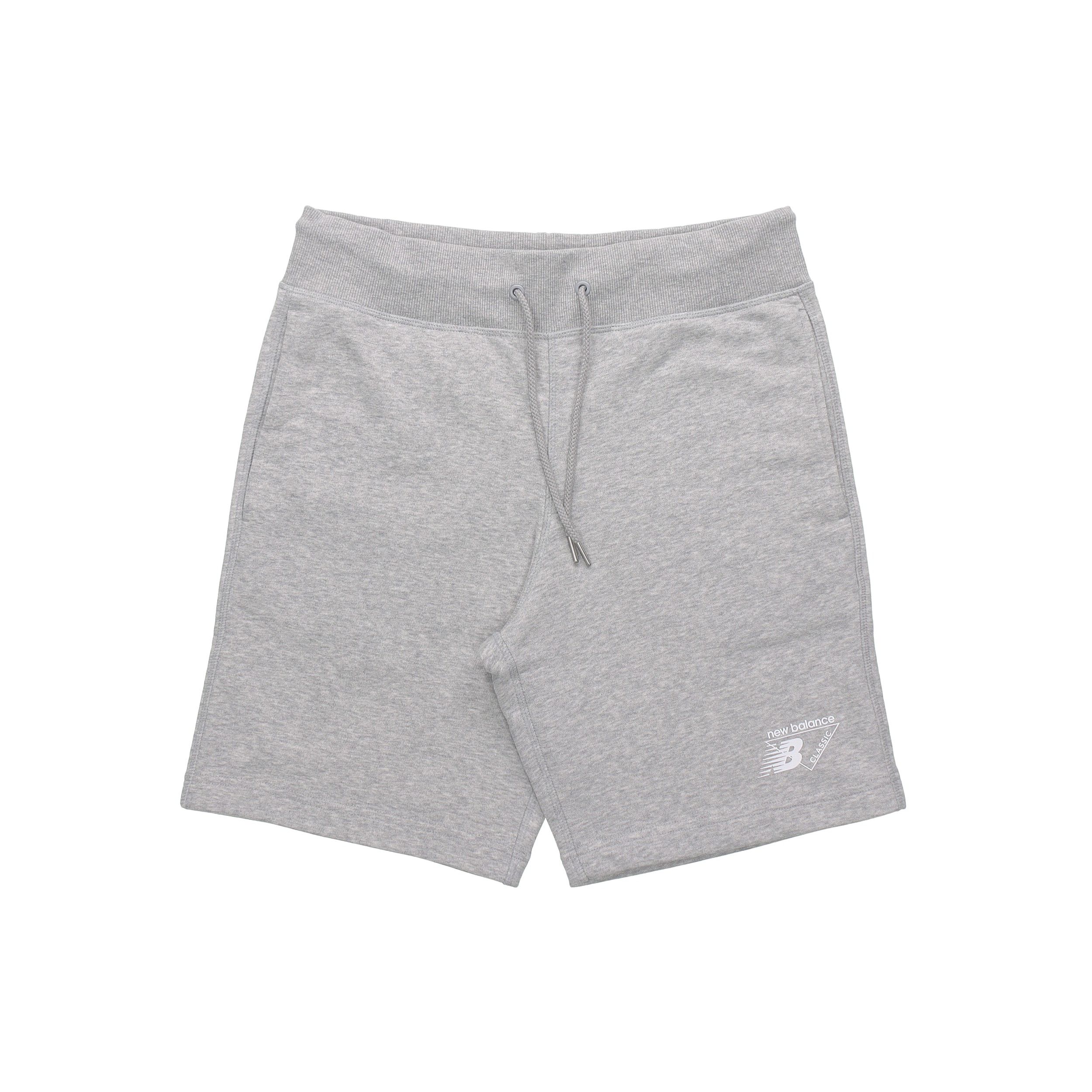 

Мужские трикотажные шорты New Balance Sleek Comfort серого цвета AMS91578-AG